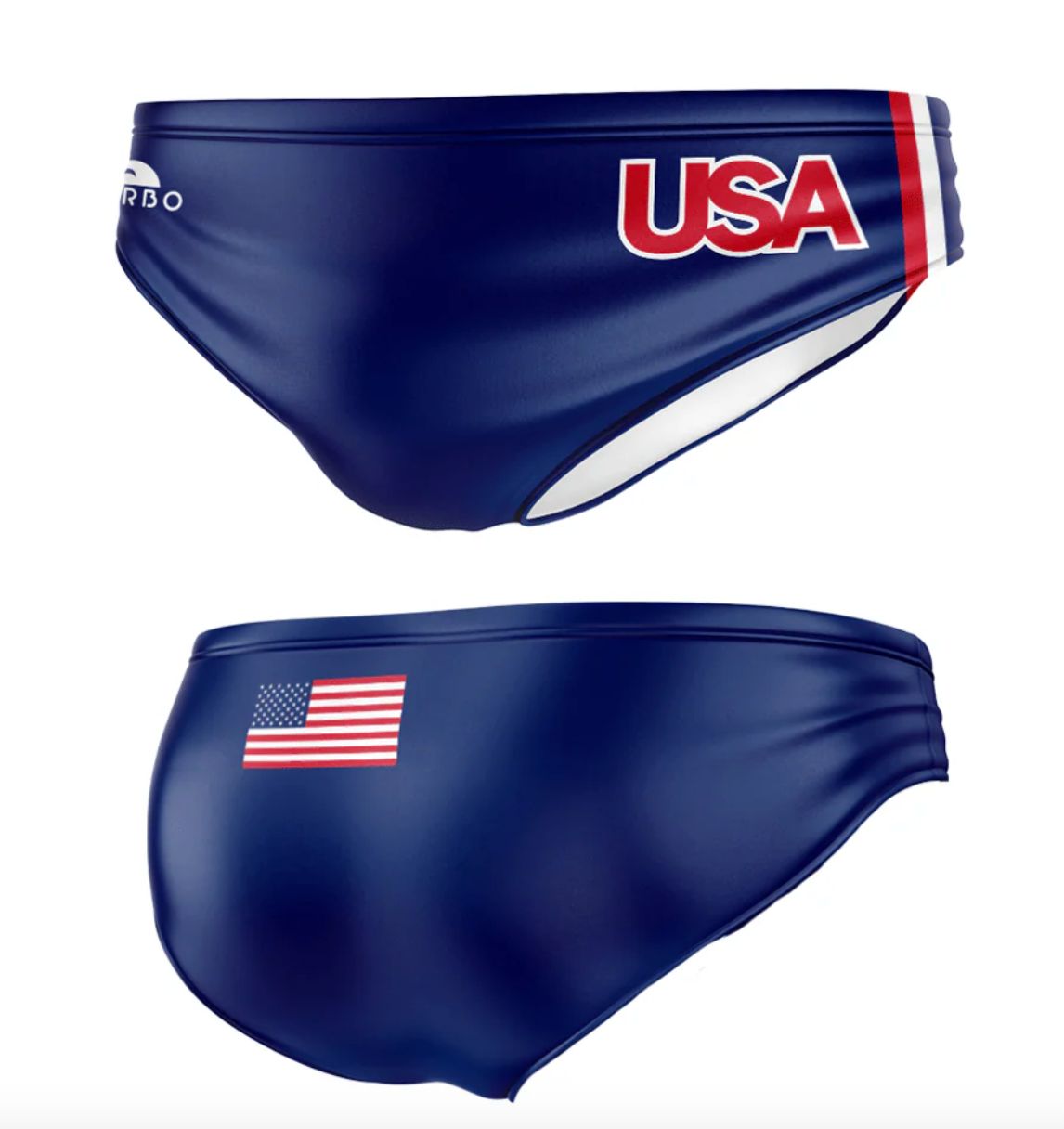 Official Turbo USA Men’s Official Water Polo Swimsuit