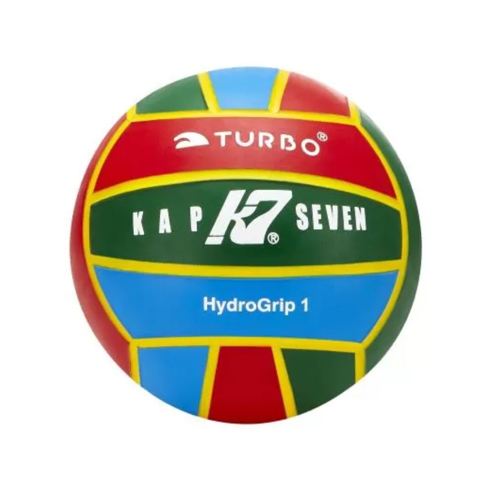 KAP7 Water Polo Ball – Size 1 – Green, Red & Blue Edition