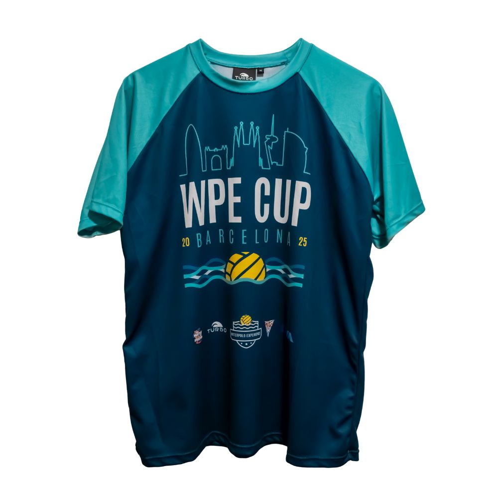 WPE Cup 2025 Official T-Shirt – Barcelona Edition – Turbo