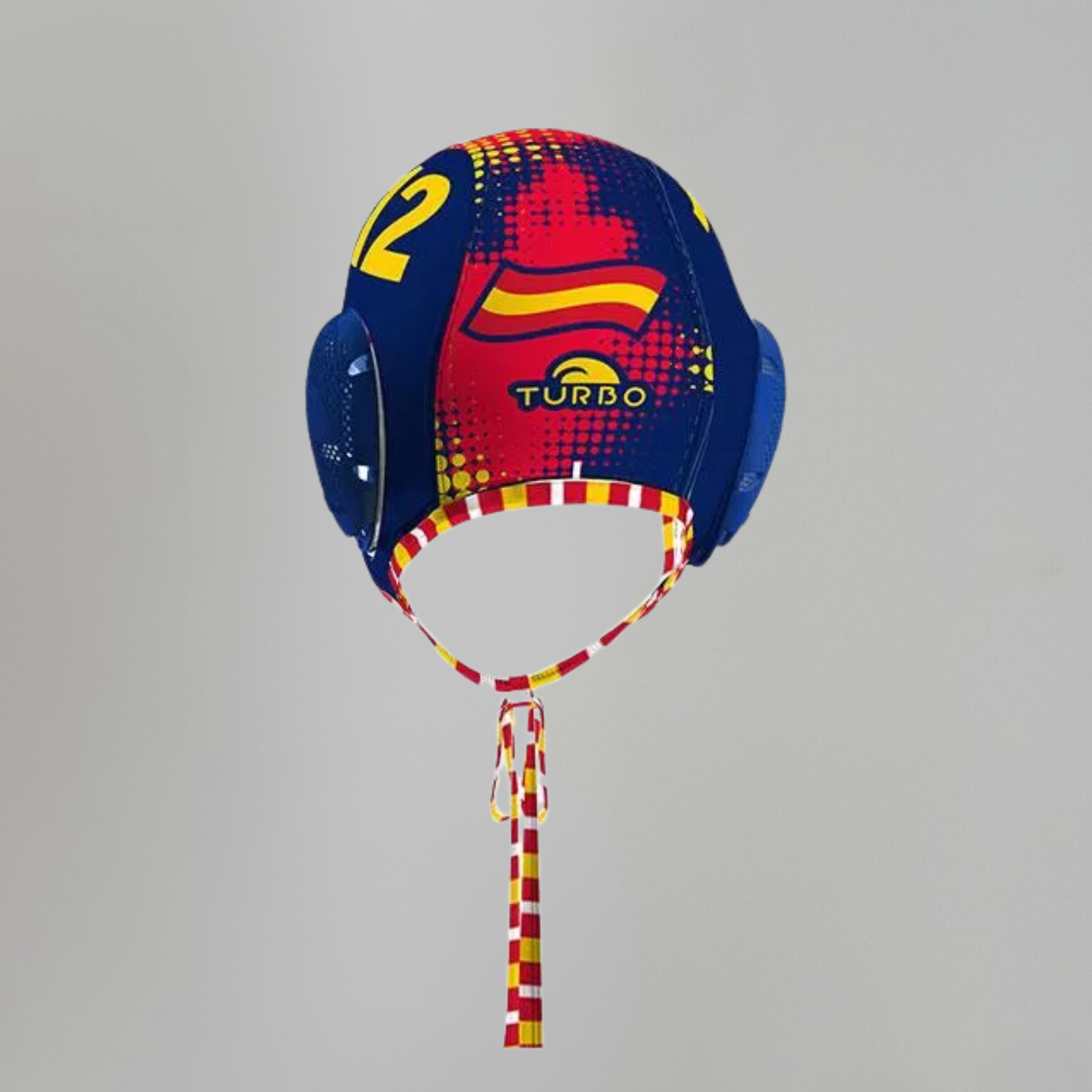 Spain National Team Official Water Polo Cap – Blue (Away) – Turbo Made in Spain