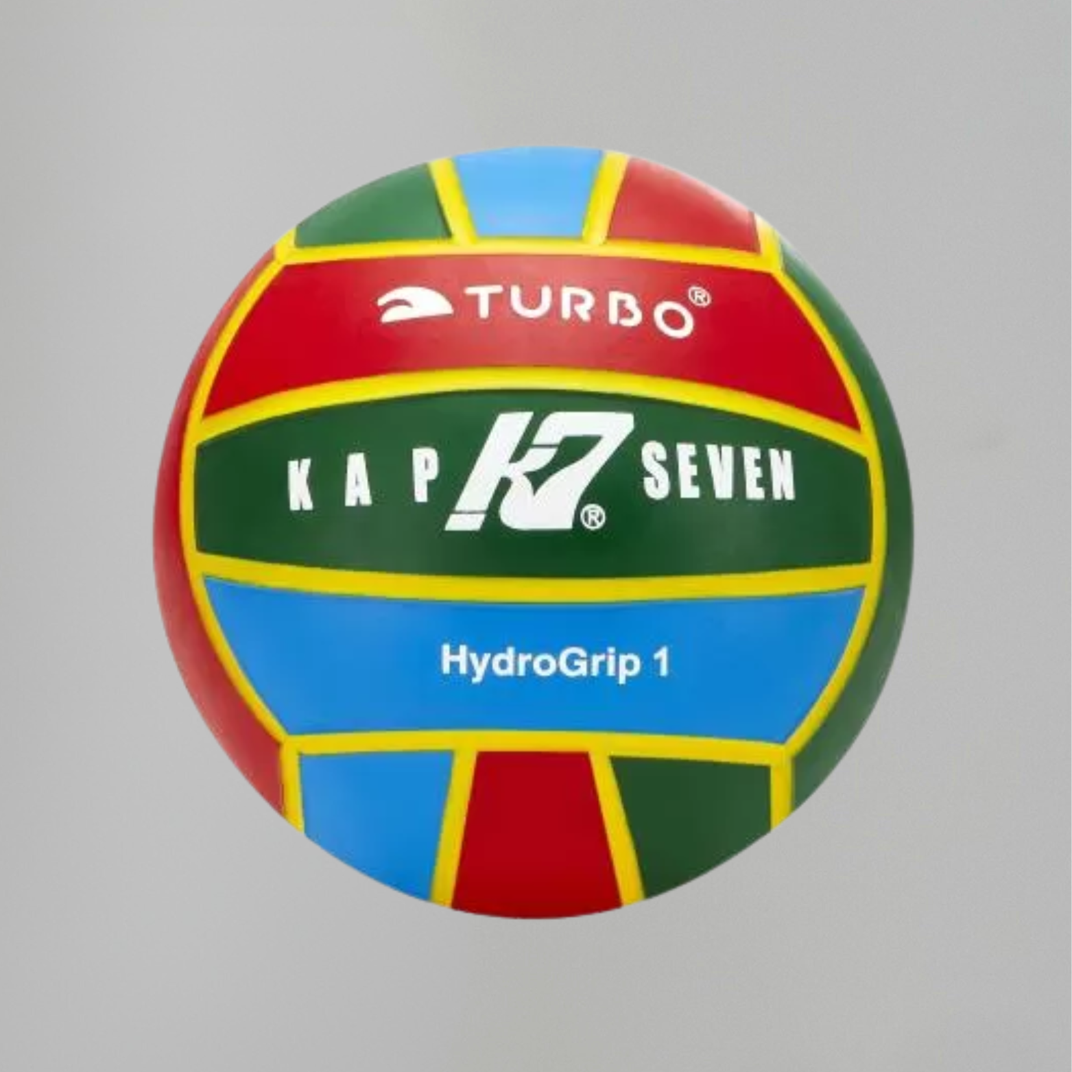 KAP7 Water Polo Ball – Size 1 – Green, Red & Blue Edition