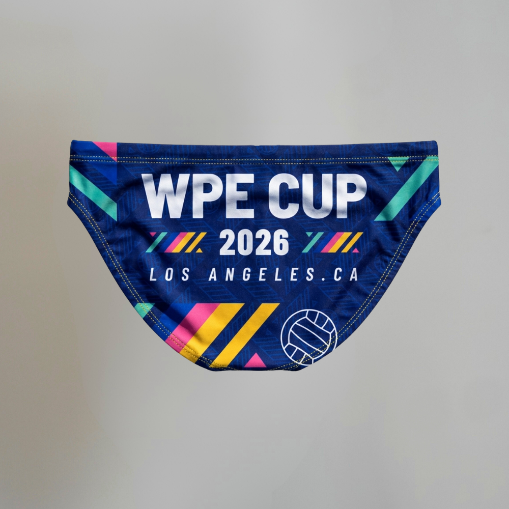 Official WPE CUP 2026 LOS ANGELES CALIFORNIA Water Polo Swimsuit